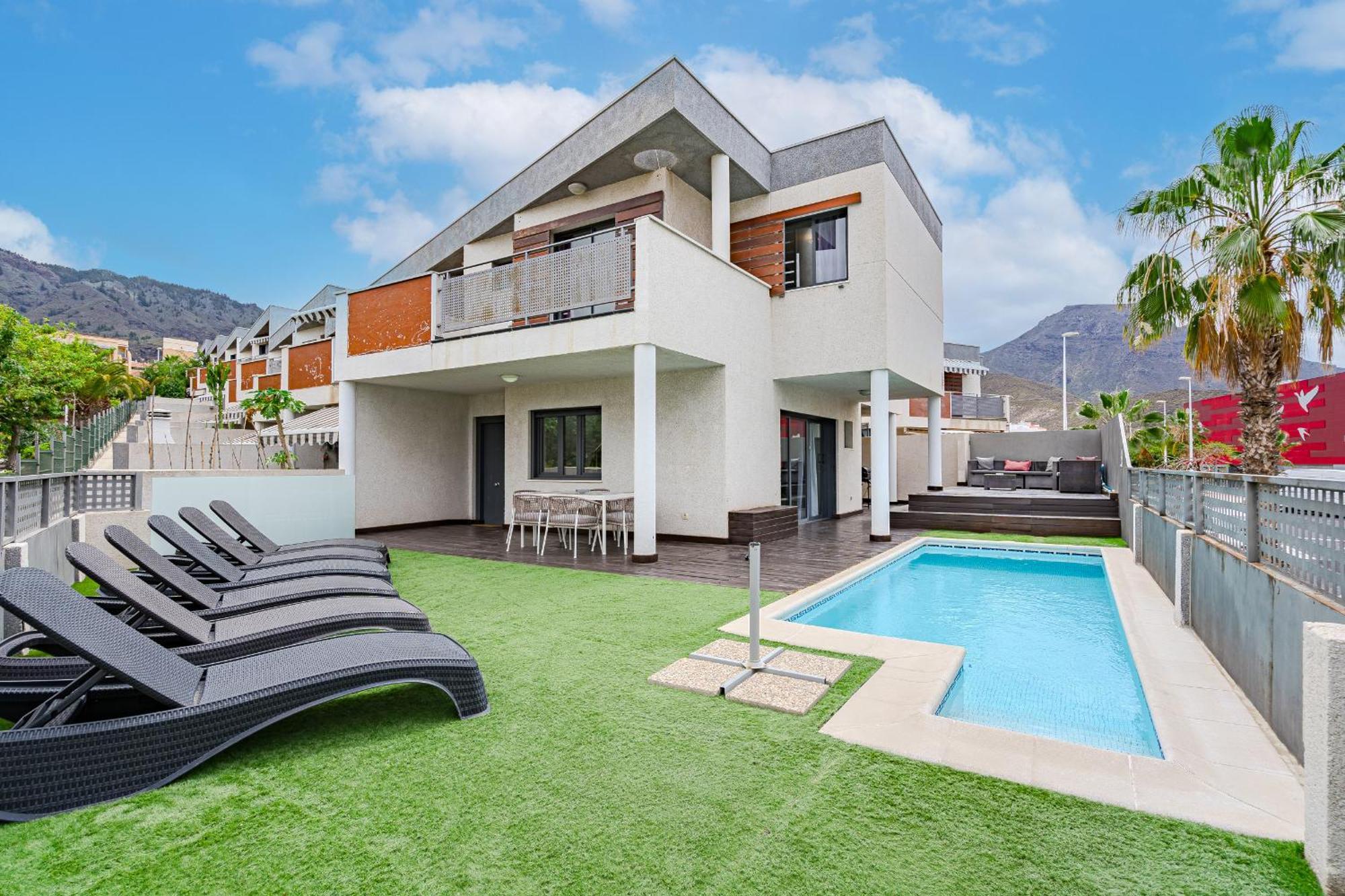 Casa Independiente Con Piscina Privada Costa Adeje  Ngoại thất bức ảnh